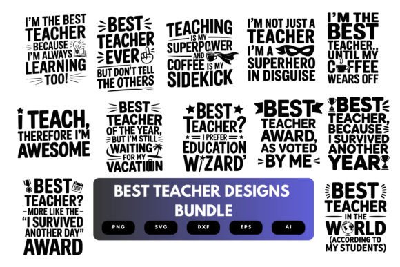 Best Teacher SVG Bundle: Essential Graphics for Crafts & Publishing