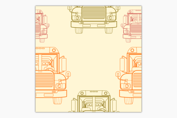 Front View School Bus Outline Pattern: A Designer's Review