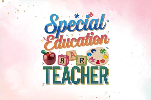 Special Education TEACHER SUBLIMATION Graphics and T-Shirt Designs Review