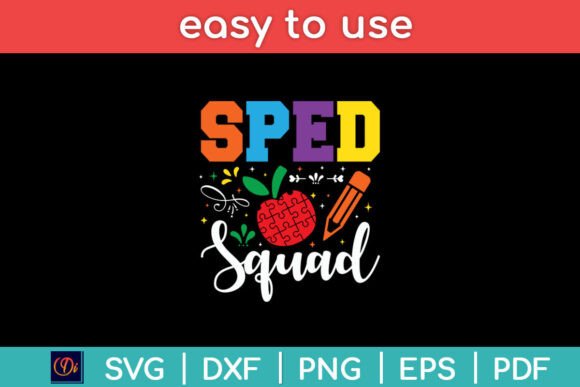 SPED Squad Special Education Teacher Svg Review