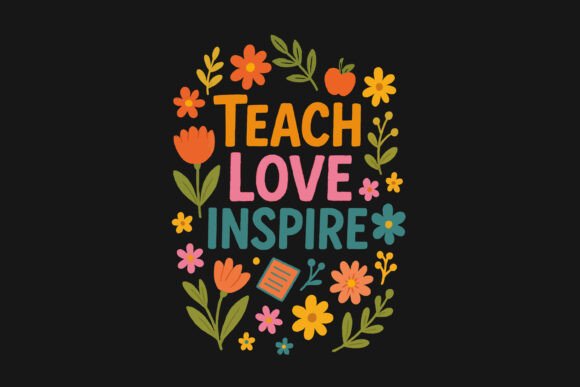 Teach Love Inspire Floral Design: Graphics for Crafts